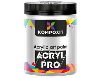 Краска художественная Acryl PRO ART Kompozit, 0,43 л, 018 белила титановые 001296 фото