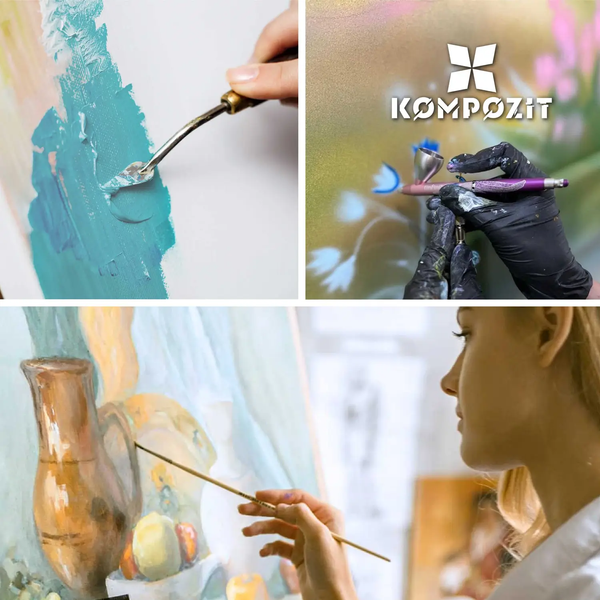 Краска художественная Acryl PRO ART Kompozit, 0,43 л, 018 белила титановые 001296 фото