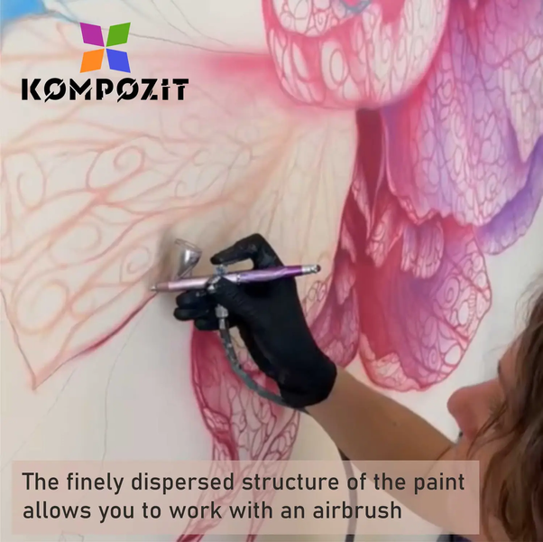 Краска художественная Acryl PRO ART Kompozit, 0,43 л, 018 белила титановые 001296 фото