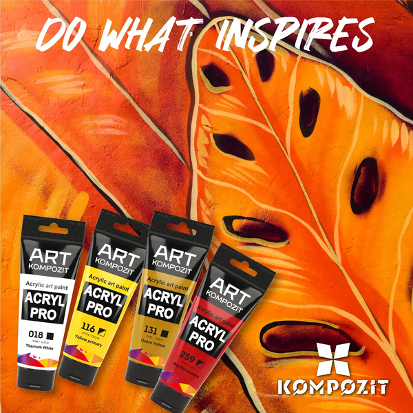 Набор Краска художественная ACRYL PRO ART Kompozit 12*75 мл Профессиональный 000866 фото